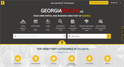 Desktop Screenshot of georgiaonline.us
